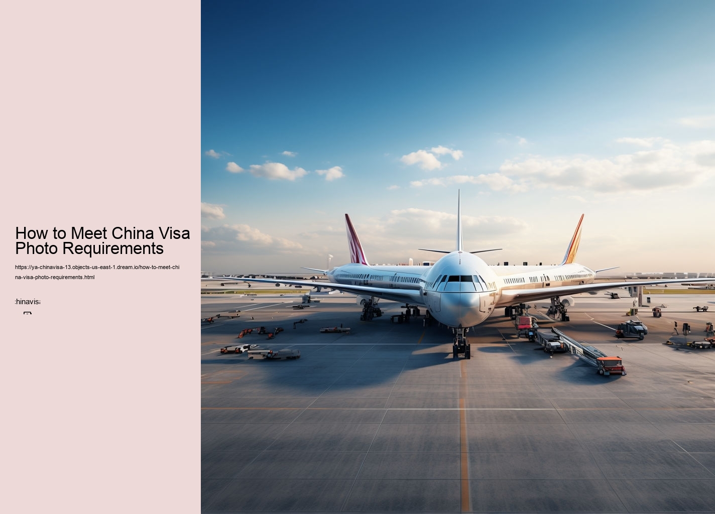 How to Meet China Visa Photo Requirements